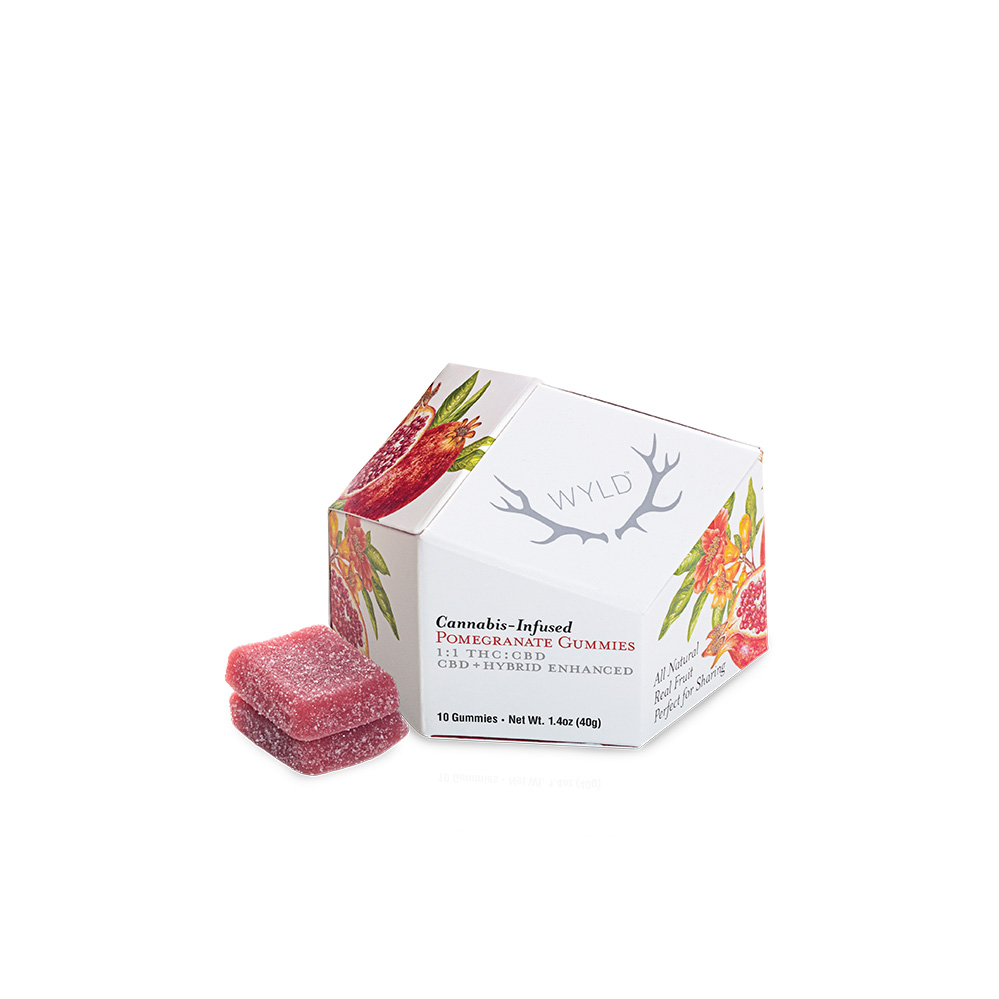 Pomegranate 1:1 CBD:THC product