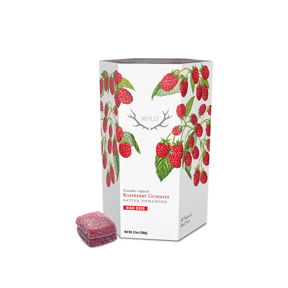 Raspberry 1000mg, Gummy