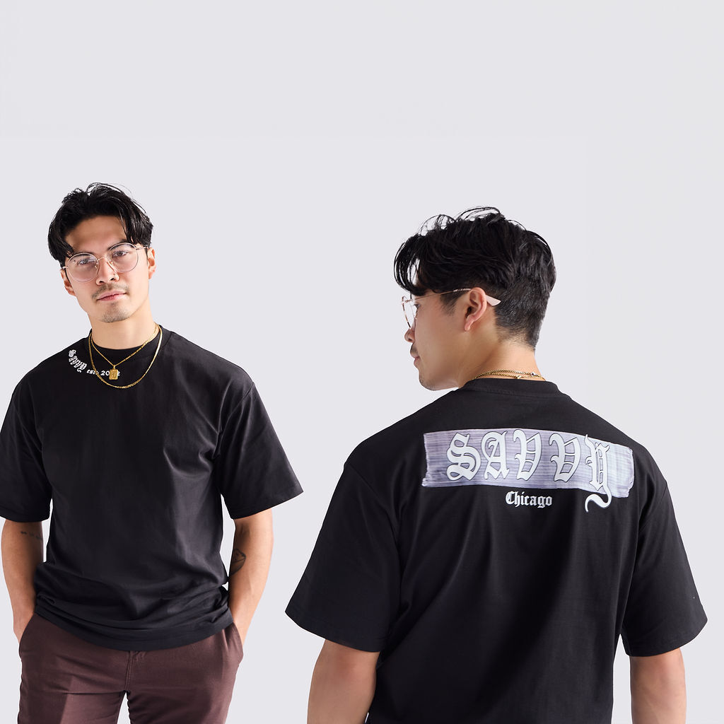 Savvy Black Short Sleeve T-Shirt Short Sleeve T-Shirt, Small - image 2