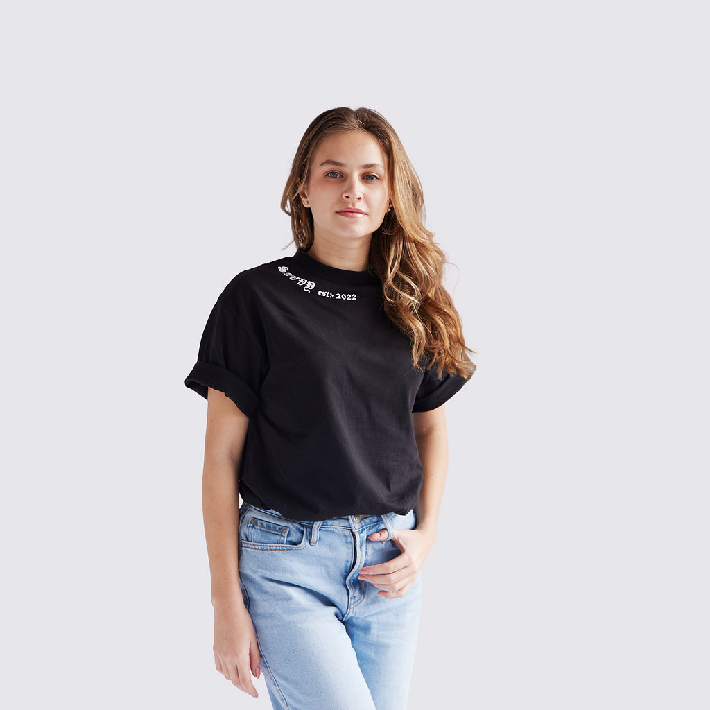 Savvy Black Short Sleeve T-Shirt Short Sleeve T-Shirt, Small - image 4