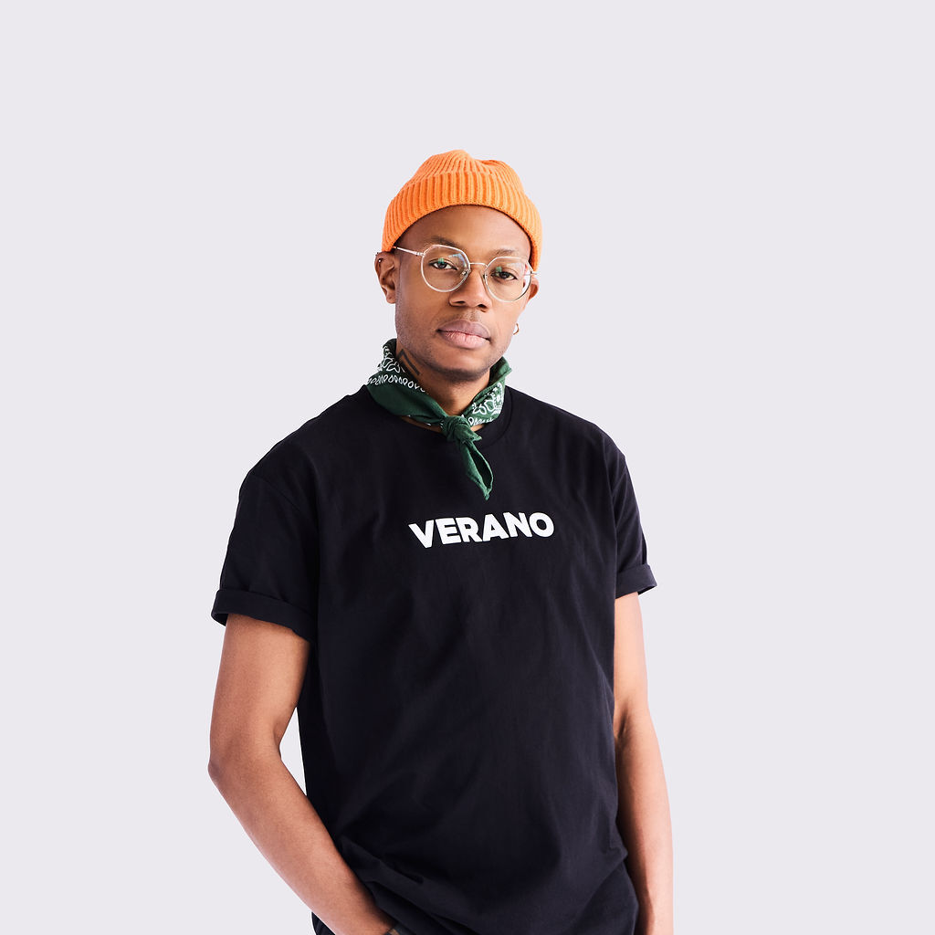 Verano Black Short Sleeve T-Shirt Short Sleeve T-Shirt, Small - image 3