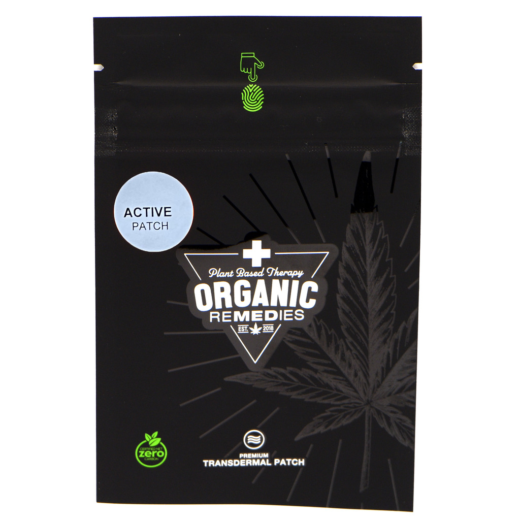 Organic Remedies 3:1 Active CBD:THC Transdermal Patch Topical, 40mg