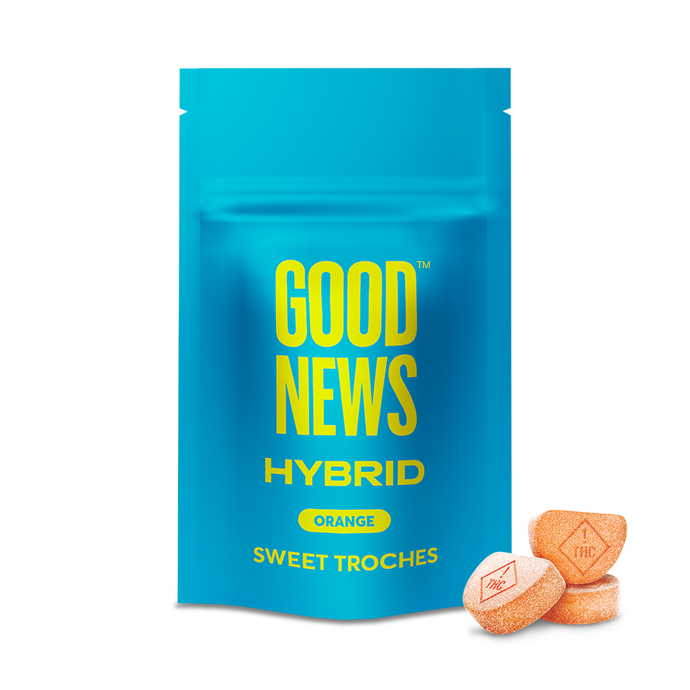 Good News Orange (Hybrid) Troches, 500mg, 10pk