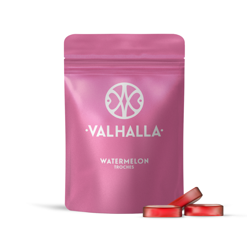 Valhalla Watermelon (Hybrid) Troches, 500mg, 10pk