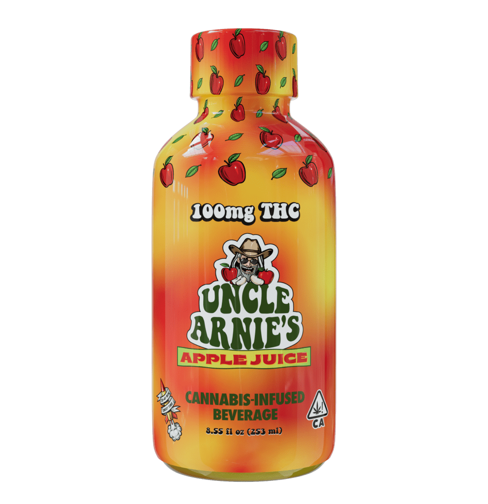 Uncle Arnie's Smackin Apple Tonic Beverage Edible, 100mg