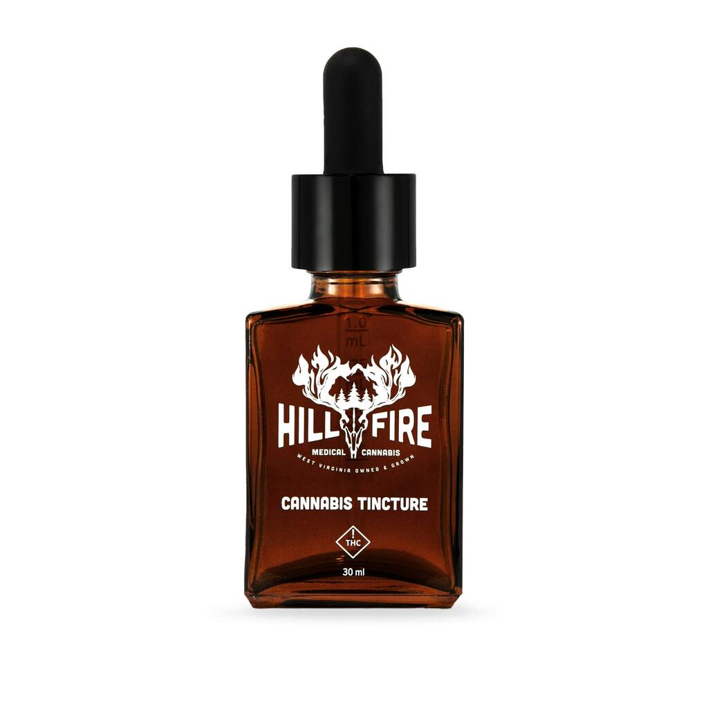 HillFire THC Rich Mint THC Dropper Tincture, 30ML
