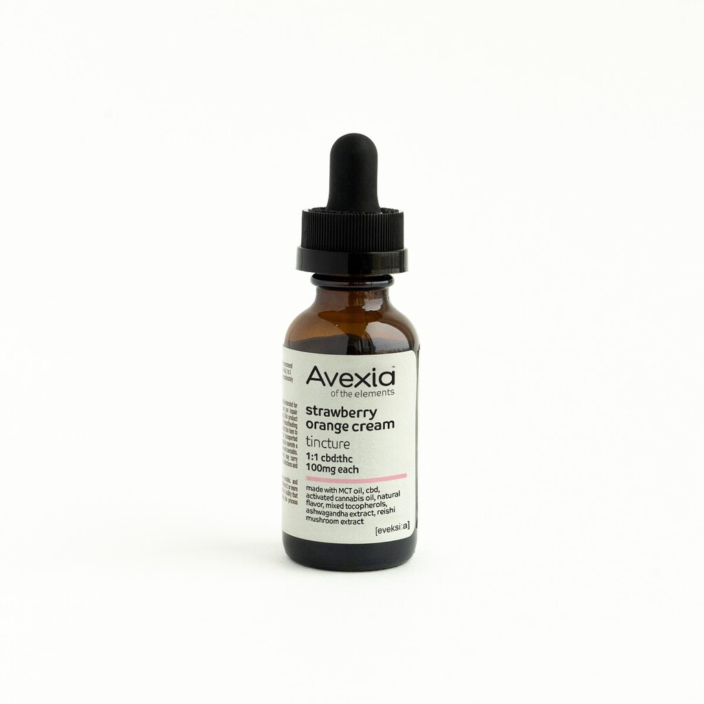 Avexia Strawberry Orange Cream 1:1 Tincture 100mg