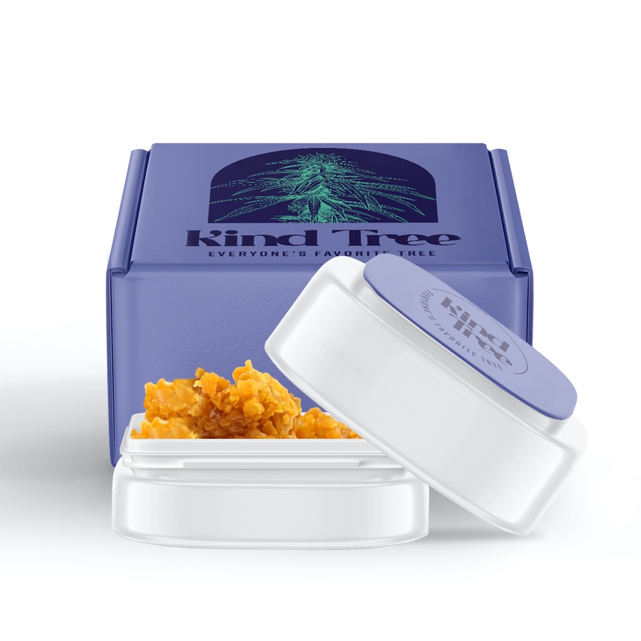 Kind Tree Straw-Picanna Crumble Cured Resin Concentrate, 2g