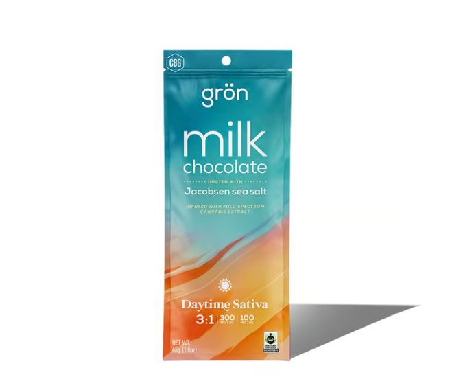 Sea Salt Bar 3:1 CBG/THC Milk 100mg, Chocolate